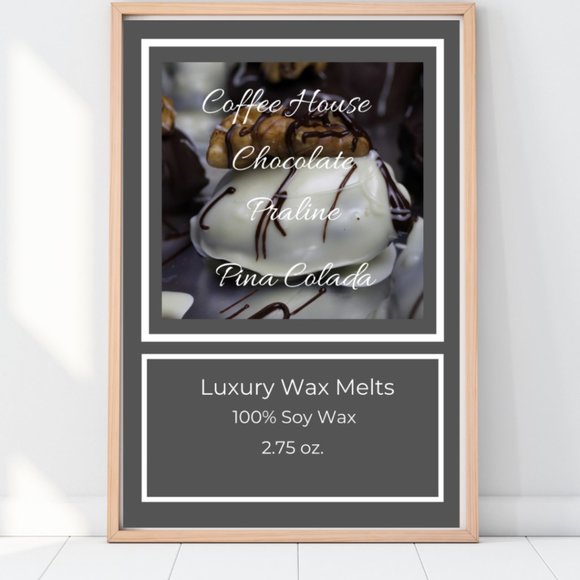 Christmas Holiday Coffee Cocktail Wax Melts Gift Set of 6 - Picture 7 of 8